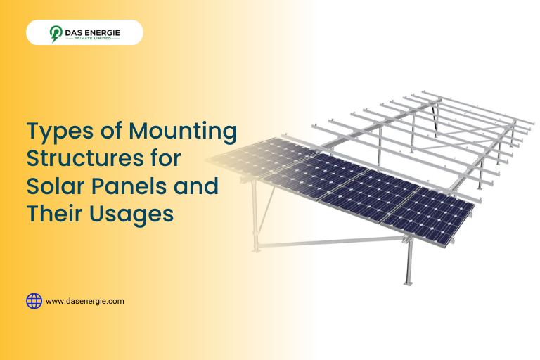 types of mounting structures for solar panels