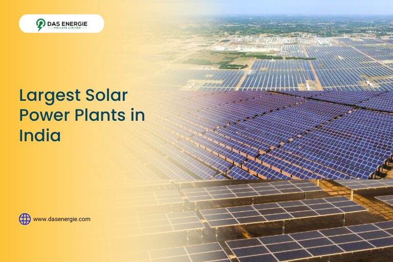 largest solar power plants in india