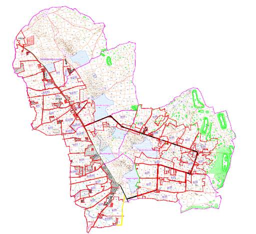 Location of the Pavagada Solar Park
